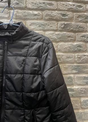 Куртка terranova, демосезонна куртка, куртка чорна, жіноча куртка, розмір l