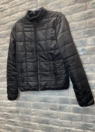 Куртка terranova, демосезонная куртка, куртка черная, женская куртка, размер l6 фото