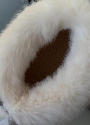 Сапожки резиновые укороченные с теплым меховым носочком5 фото