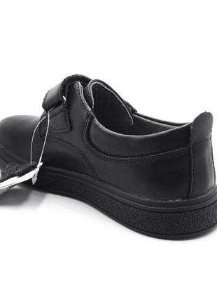 Туфли для мальчиков kimboo b3172-16h/35 черный 35 размер5 фото