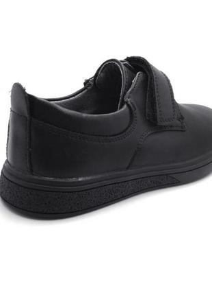 Туфли для мальчиков kimboo b3172-16h/35 черный 35 размер4 фото