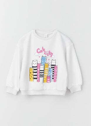 Світшот на дівчинку lc waikiki 92-98 см