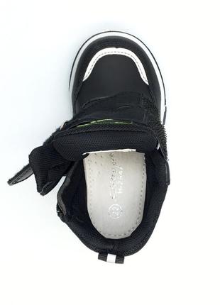 Демисезонные ботинки для мальчиков clibee h294a/22 черный 22 размер6 фото