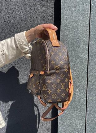 Рюкзак louis vuitton palm springs backpack brown10 фото