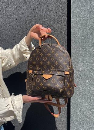 Рюкзак louis vuitton palm springs backpack brown9 фото