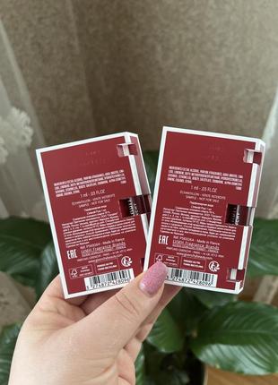 Пробник парфюмированная вода givenchy l'interdit rouge