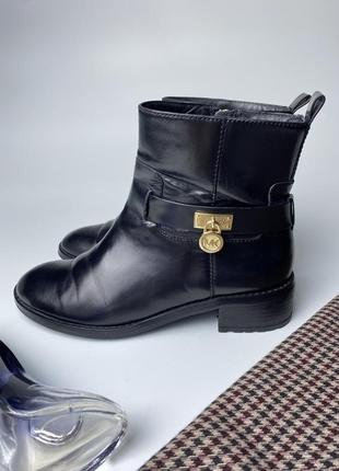 Шкіряні черевики michael kors ryan ankle7 фото