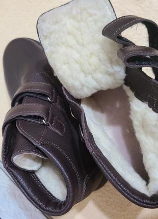Зимняя обувь ботинки на меху4 фото