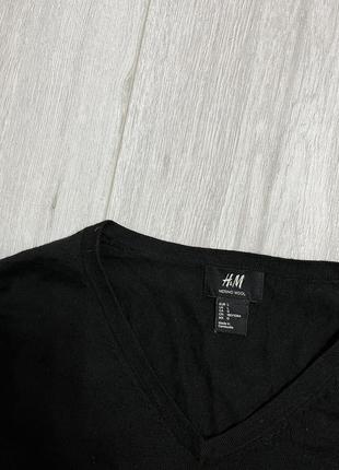 Светр вовна мериноса merino wool h&amp;m l