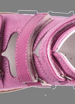 Ортопедические сандалеты для девочек 4rest orto 06-105/27 розовый 27 размер2 фото