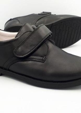 Туфлі для хлопчиків b&g 1827/37 чорний 37 розмір1 фото