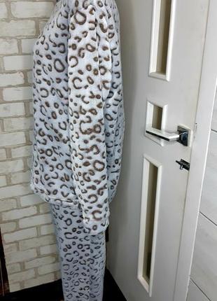 Теплая мягкая пижама на меху 48-50p xl3 фото
