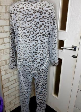 Теплая мягкая пижама на меху 48-50p xl2 фото