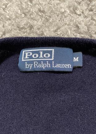 Светр пуловер чоловічий оригінал 100% merino wool від polo ralph lauren2 фото