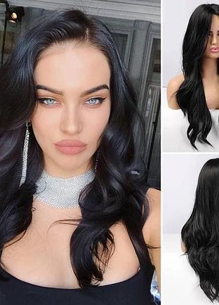 Парик💕парик черный без челки