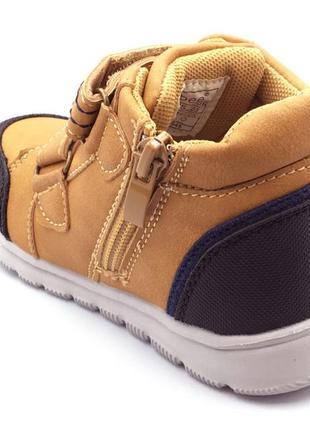 Демисезонные ботинки для мальчиков clibee p545/24 коричневий 24 размер5 фото