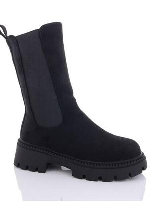 Зимние ботинки женские purlina 3281-5/39 черный 39 размер