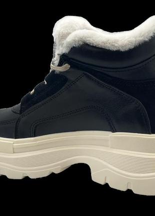 Зимние ботинки женские alex benz n7-0606/36 черный 36 размер4 фото