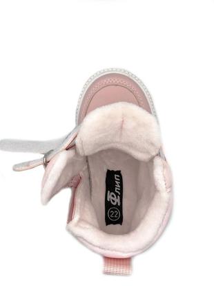 Демисезонные ботинки для девочек флип f70274/24 розовый 24 размер4 фото