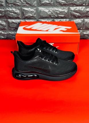 Nike мужские черные кроссовки сетка размеры 40-468 фото