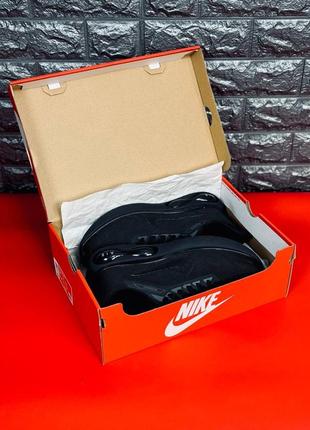 Nike мужские черные кроссовки сетка размеры 40-464 фото