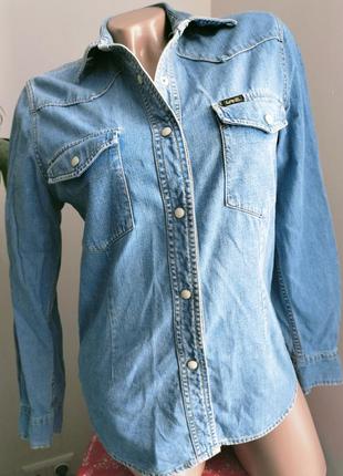 Lee джинсовая рубашка, размер s3 фото