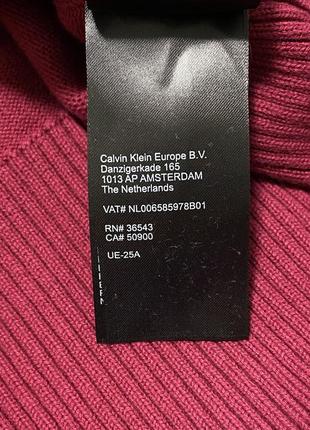 Cвитер женский оверсайз укороченный оригинал от calvin klein jeans4 фото