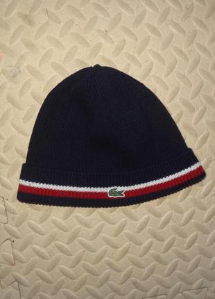 Шапка lacoste оригинал