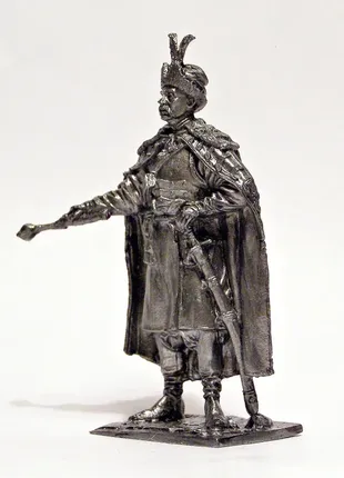Игрушечные солдатики украинский казацкийордул 17 века 54 мм оловянные солдатики миниатюры3 фото