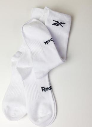Носки reebok 3 pack logo crew socks