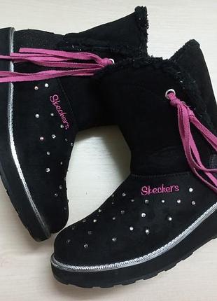 Сапоги.ботинки осень-зима дев.35р. skechers вьетнам