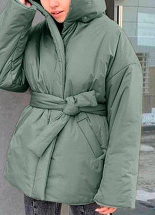 Дутик пуховик оверсайз