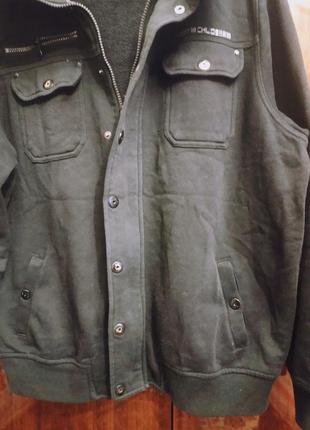 Мужская куртка толстовка с капюшоном.4 фото
