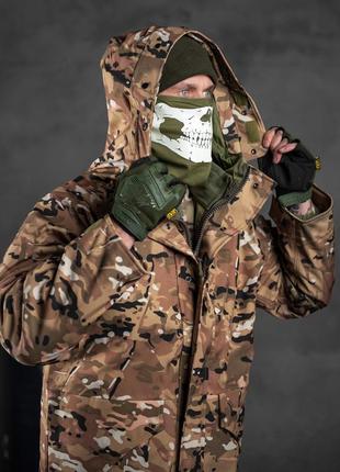 Куртка тактична трансформер матеріал софтшел флісова підкладка, що відстібається8 фото