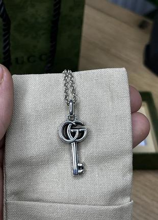 Цепочка на шею gucci ключ / цепочка гуси