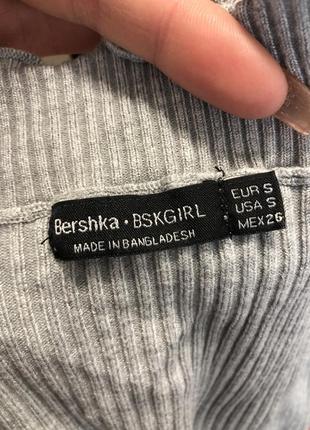 Сукня bershka в рубчик3 фото