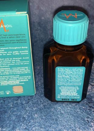 Відновлювальна олія для волосся moroccanoil oil treatment for all hair types2 фото