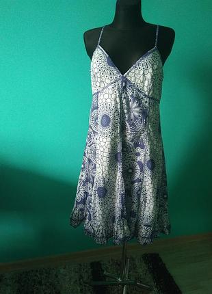 Сарафан летний с открытыми плечами хб турция