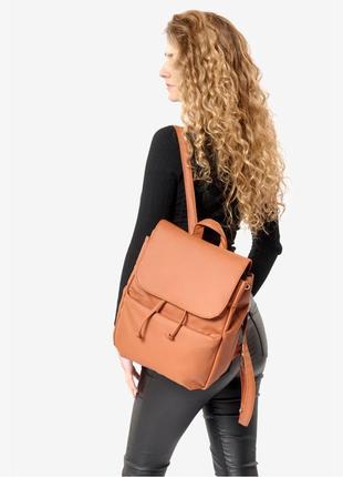 Жіночий рюкзак sambag loft mqpm коричневий