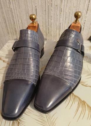 Туфли ручной работы handmade. из кожи крокодила