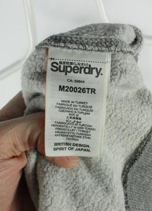 Качественная кофта свитшот superdry vintage logo sweatshirt gray8 фото