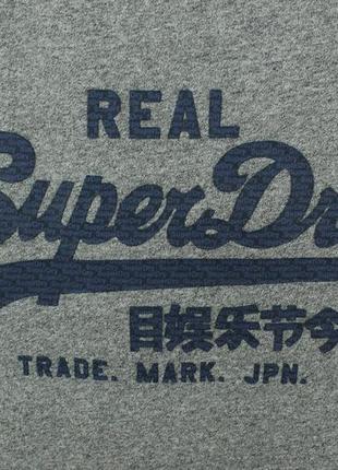 Качественная кофта свитшот superdry vintage logo sweatshirt gray5 фото