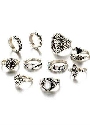 Кольца набор 10 шт 5