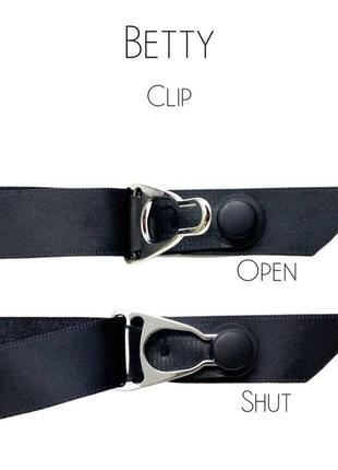 Suspender belt  betty пояс для чулок супер оверсайз /9164/3 фото