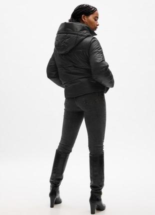 Новая женская зимняя куртка пуховик gap размер s m l оригинал с сша, очень теплая3 фото