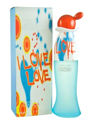 Жіноча туалетна вода moschino cheap and chic i love love (москіно чіп енд чик ай лав лав) 100 мл дет