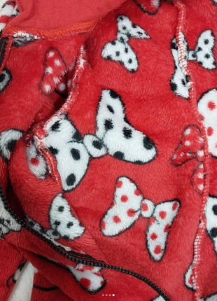 Тепла плюшева комбез-піжама мінні-кігурумі на 2-3 роки2 фото