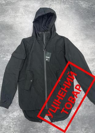 (уцін.) куртка softshell "intruder" чорна