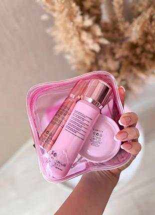 Косметичка kiko milano рожева2 фото