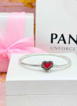Серебряный браслет pandora